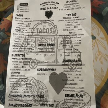 Taqueria Mi Amor - On Thursday, they're street tacos are only a dollar! You get your choice of chicken, steak, a ground beef. - Food Trucks Near Me Taqueria Mi Amor - On Thursday, they're street tacos are only a dollar! You get your choice of chicken, steak, a ground beef. - Food Trucks Near Me