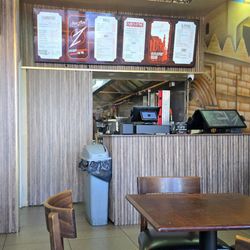 Abu Zayn - Front counter. Place your order here. Owner is very friendly and helpful.