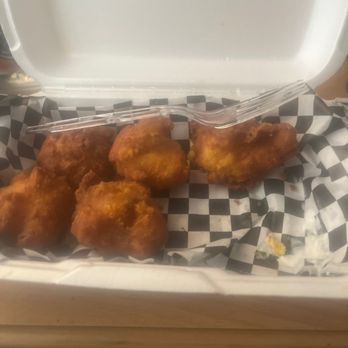 Roger That BBQ - Nice soft hush puppies but no flavor no salt no sugar - Barbeque Near Me - Salem, Oregon Roger That BBQ - Nice soft hush puppies but no flavor no salt no sugar - Barbeque Near Me - Salem, Oregon