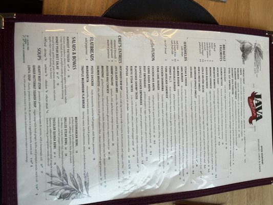 Menu photo 2 Java Nation Silver Spring, MD Menu photo 2 Java Nation Silver Spring, MD