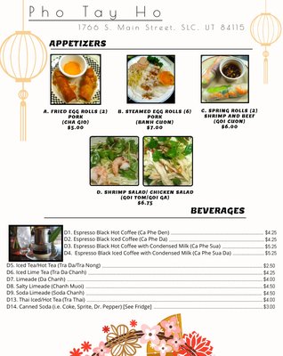 Menu photo 4 Pho Tay Ho Salt Lake City, UT