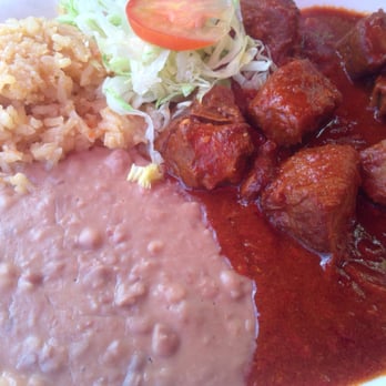 Patzcuaro's - Carne adovada - slight heat and delicious! - Mexican Near Me - Denver, Colorado