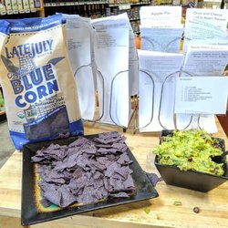 Los Alamos Cooperative Market - Los Alamos Cooperative Market guacamole sample stand and recipes