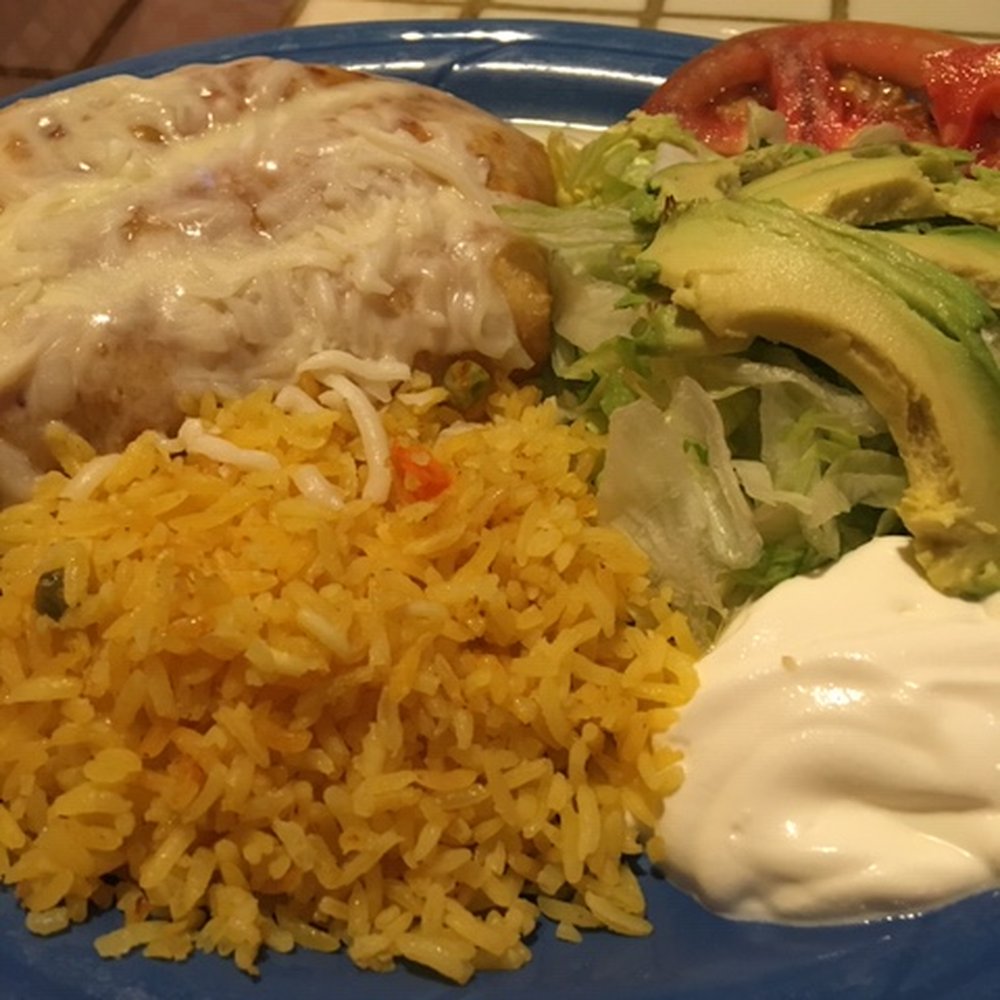 Carmen's Taqueria - Chicken Chimi and rice platter - Mexican Near Me - Murfreesboro, Tennessee Carmen's Taqueria - Chicken Chimi and rice platter - Mexican Near Me - Murfreesboro, Tennessee