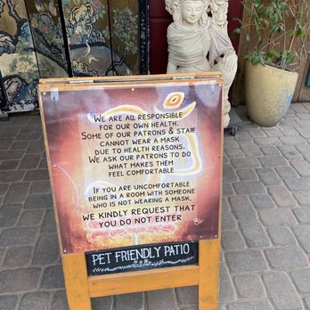 ChocolaTree - Anti Mask Sign - Vegetarian Near Me - Sedona, Arizona ChocolaTree - Anti Mask Sign - Vegetarian Near Me - Sedona, Arizona