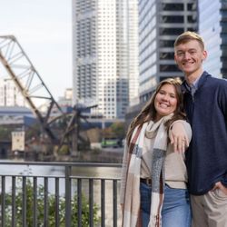 Jason Kaczorowski Photography - Chicago Proposal at River Point Park near Gibsons Italia