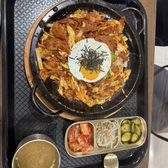 Chodang Tofu & BBQ - Hot stone pork - Korean Near Me - Naperville, Illinois