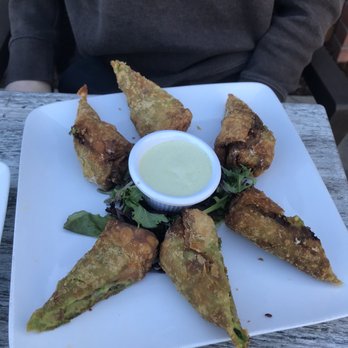 Sidetrack Bar + Grill - Avocado egg rolls with cilantro dipping sauce - American Near Me - Pleasanton, California