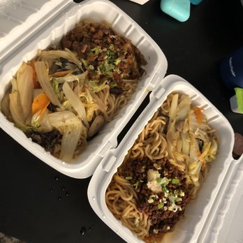 Tea Era - Chopped Pork Dry Noodle and Spicy Pork Dry Noodle - Coffee & Tea Near Me - Cupertino, California Tea Era - Chopped Pork Dry Noodle and Spicy Pork Dry Noodle - Coffee & Tea Near Me - Cupertino, California