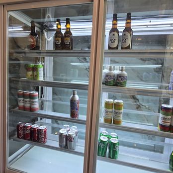 Cluck Shack - Fridge with drinks - Asian Fusion Near Me - San Fernando Valley, California