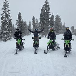 Tahoe Snowbike Rental - Pittsburgh Boyz stoked having the best time!