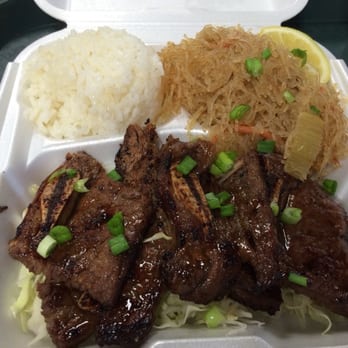 Chamorro Grill - Beef short ribs, rice, pancit. - Hawaiian Near Me - San Diego, California