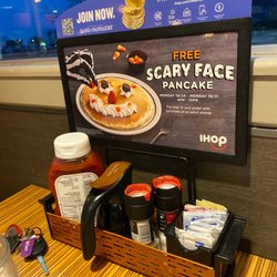 IHOP - Scary Funny Face Pancake Combo