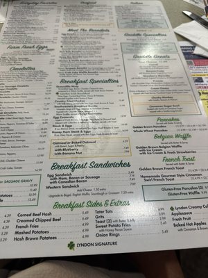 Menu photo 1 Lyndon Diner Lancaster, PA Menu photo 1 Lyndon Diner Lancaster, PA