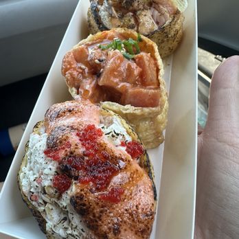 Atoyubu - Myungran crab, spicy tuna, lemon pepper salmon - Japanese Near Me - Buena Park, California