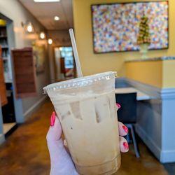 Dulce Cafe - Iced vanilla oat latte - lifewithhanny