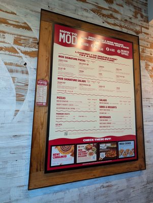 Menu photo 2 MOD Pizza Long Beach, CA Menu photo 2 MOD Pizza Long Beach, CA