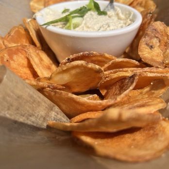 Saugatuck Brewing Co - Smoked White Fish Dip and Housemade Chips - Breweries Near Me - Douglas, Michigan