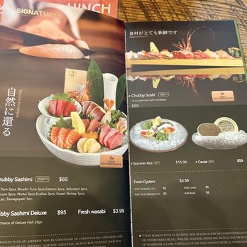 Chubby Sushi & Ramen - Menu - Sushi Bars Near Me - Brea, California Chubby Sushi & Ramen - Menu - Sushi Bars Near Me - Brea, California