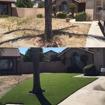 Green-R Turf - Before and after! - Artificial Turf Near Me - Corona, California Green-R Turf - Before and after! - Artificial Turf Near Me - Corona, California