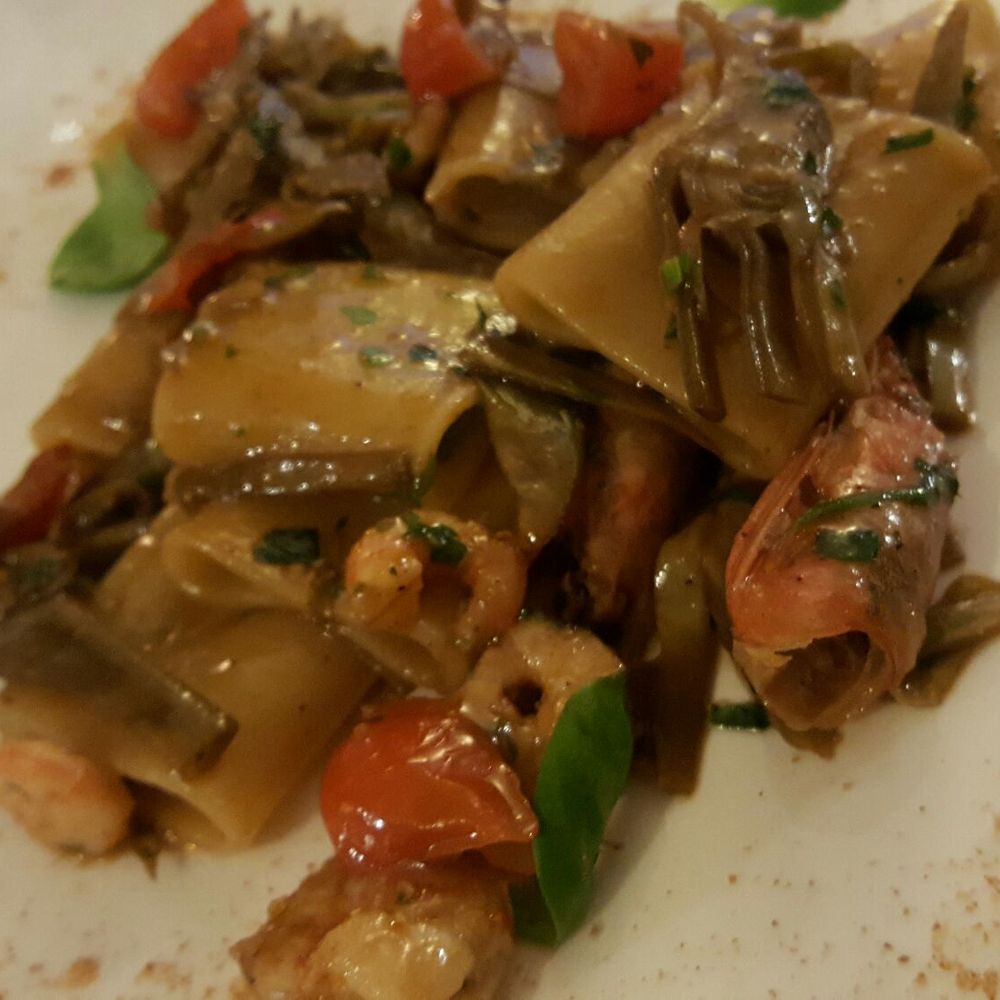 Locanda Del Marinaio - Pasta with artichoke and shrimp - Italian Near Me - Cefalù, Pennsylvania Locanda Del Marinaio - Pasta with artichoke and shrimp - Italian Near Me - Cefalù, Pennsylvania