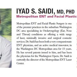 Metropolitan ENT & Facial Plastic Surgery - Washingtonian Top Doctor 2015
