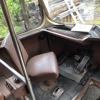 Ohio Railway Museum - Driver's seat in streetcar - Museums Near Me - Worthington, Ohio Ohio Railway Museum - Driver's seat in streetcar - Museums Near Me - Worthington, Ohio