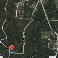 Perdido Natural Adventures - This is where you drop your car off, the Pipes recreation area. They transport you from here to where you start.