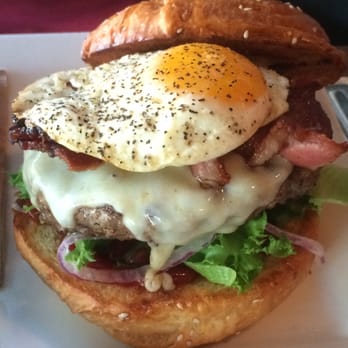 Harvest Bar + Kitchen - America burger with a egg - Pizza Near Me - Columbus, Ohio