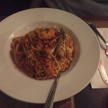 Giovannina - a plate of pasta with shrimp and tomato sauce - Pizza Near Me - Sainte-Marie, Quebec Giovannina - a plate of pasta with shrimp and tomato sauce - Pizza Near Me - Sainte-Marie, Quebec
