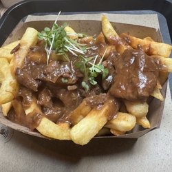 The Potato Bar - Fries with Belgian beef stew sauce