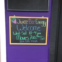 Cinema & Juice Bar - Menu