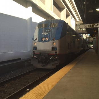 Amtrak - Amtrak 449 arriving at Boston South Station - Public Transportation Near Me - Boston, Massachusetts