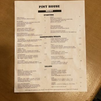 Baltimore Pint House - American Near Me - Baltimore, Ohio