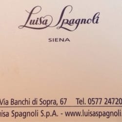 Luisa Spagnoli - Visit card