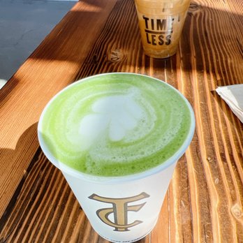 Timeless Coffee - Matcha latte - Coffee & Tea Near Me - Oakland, California