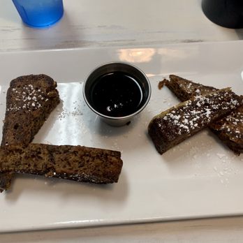 The Boca Beach House - Chocolate Banana-bread French Toast 10/10 - Breakfast & Brunch Near Me - Boca Raton, Florida
