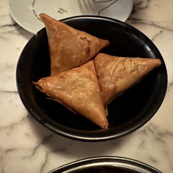 Dishoom - Lamb Samosas - Indian Near Me - London, XGL Dishoom - Lamb Samosas - Indian Near Me - London, XGL