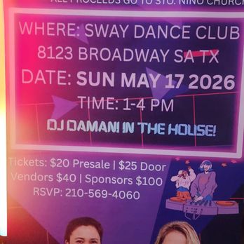 Sway Dance Club - Glow ZUMBATHON - Dance Studios Near Me - San Antonio, Texas Sway Dance Club - Glow ZUMBATHON - Dance Studios Near Me - San Antonio, Texas