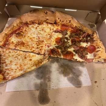 Carmines Pizza & Pasta - Meat Lovers Pizza and cheese pizza - Pizza Near Me - Lone Tree, Colorado