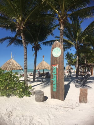 Mandarina Seaside restaurant by null