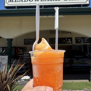Meadowlark Dairy - Orange Diablo ($4) - Ice Cream & Frozen Yogurt Near Me - Pleasanton, California Meadowlark Dairy - Orange Diablo ($4) - Ice Cream & Frozen Yogurt Near Me - Pleasanton, California