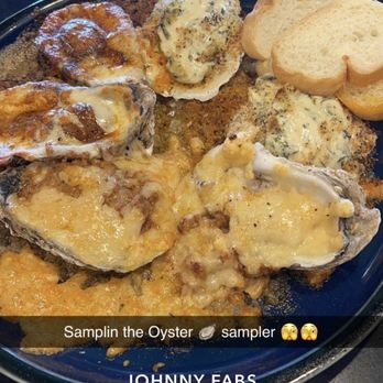 Johnny Fab’s Cadillac Grill - Oyster Sampler. - Mexican Near Me - Lubbock, Texas Johnny Fab’s Cadillac Grill - Oyster Sampler. - Mexican Near Me - Lubbock, Texas