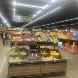 ALDI - The inside nice and clean.