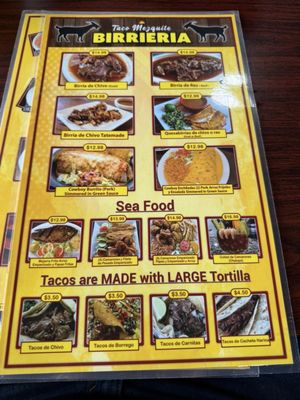 Menu photo 2 Taco Mezquite Houston, TX Menu photo 2 Taco Mezquite Houston, TX