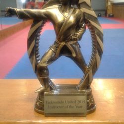 West Coast Taekwondo - National Instructor of the Year Award - Heather Vaughn