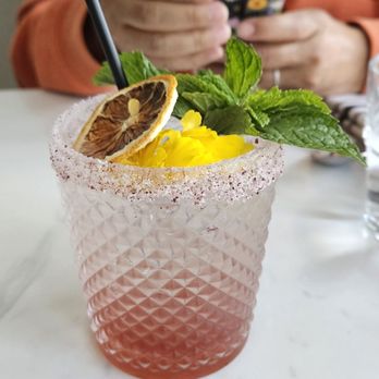 Lulu’s Little Kitchen - Sumac spritzer - Middle Eastern Near Me - Albany, California