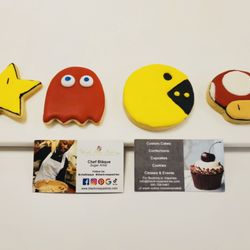 Steel City Bakery - Custom video game theme de orated cookies.