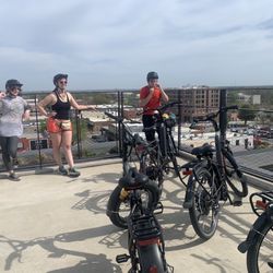 OZ E-Bikes - Top of Ledger building in Bentonville, AR