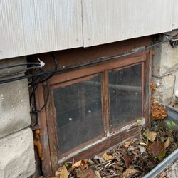 Mikes Handyman’s Services - Before basement glass blocks